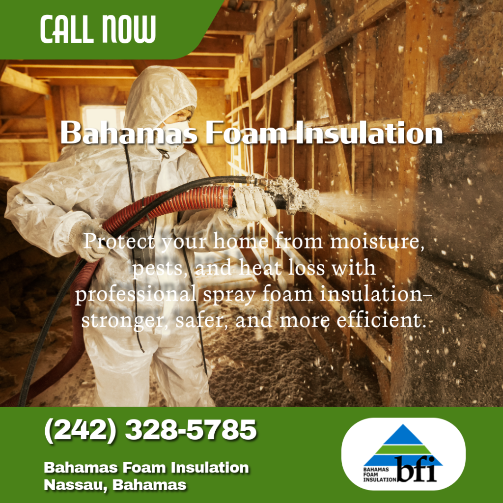 Discover how Icynene spray foam insulation improves indoor air quality and comfort in Bahamas homes while reducing allergens and moisture issues.